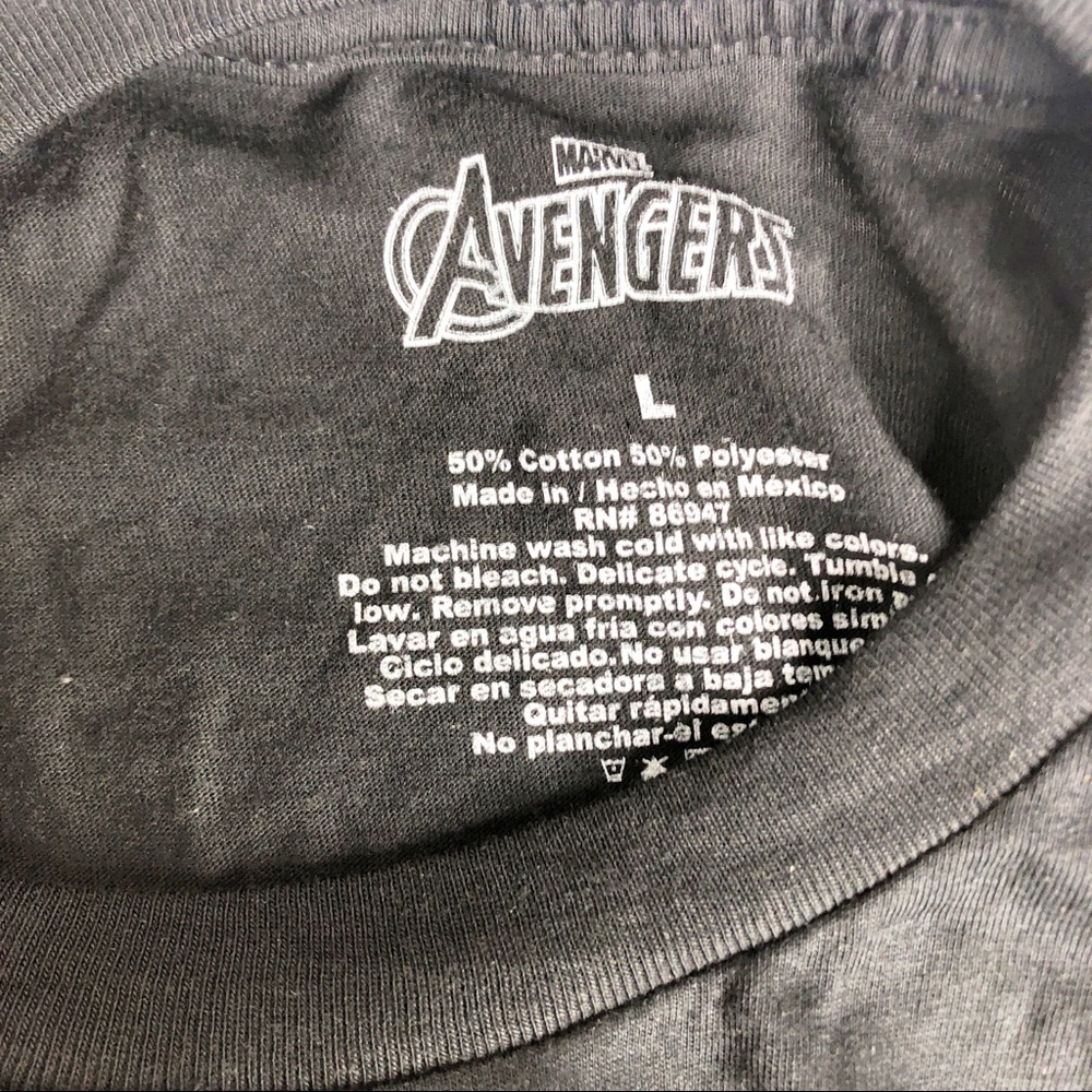 Marvel Avengers Black Panther Super Hero T-Shirt - Picture 5 of 5